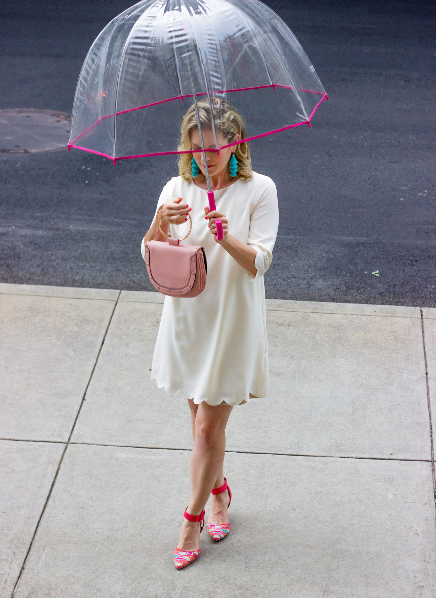 Clear Umbrella on Belle Meets World blog