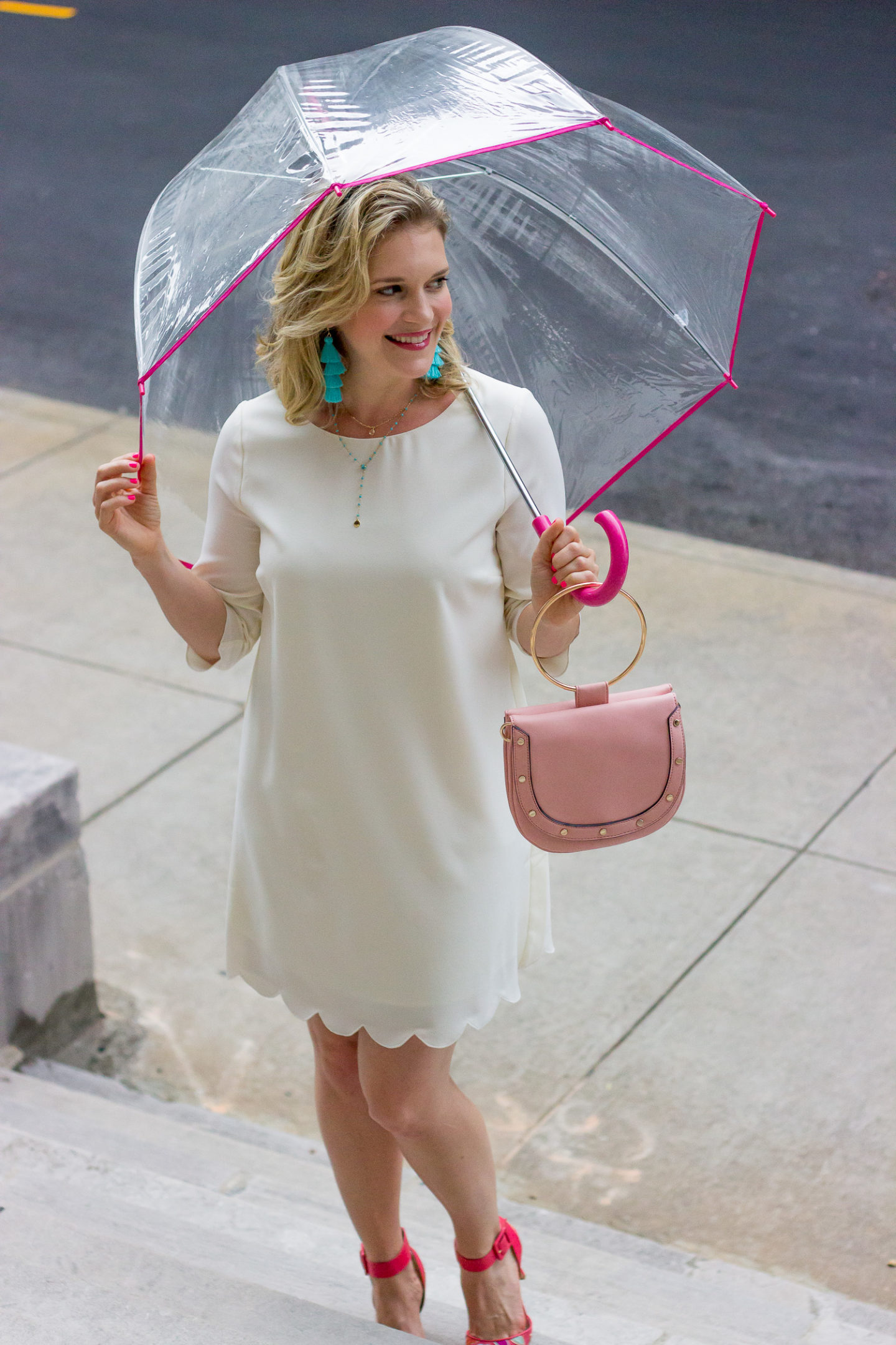 Clear Umbrella on Belle Meets World blog