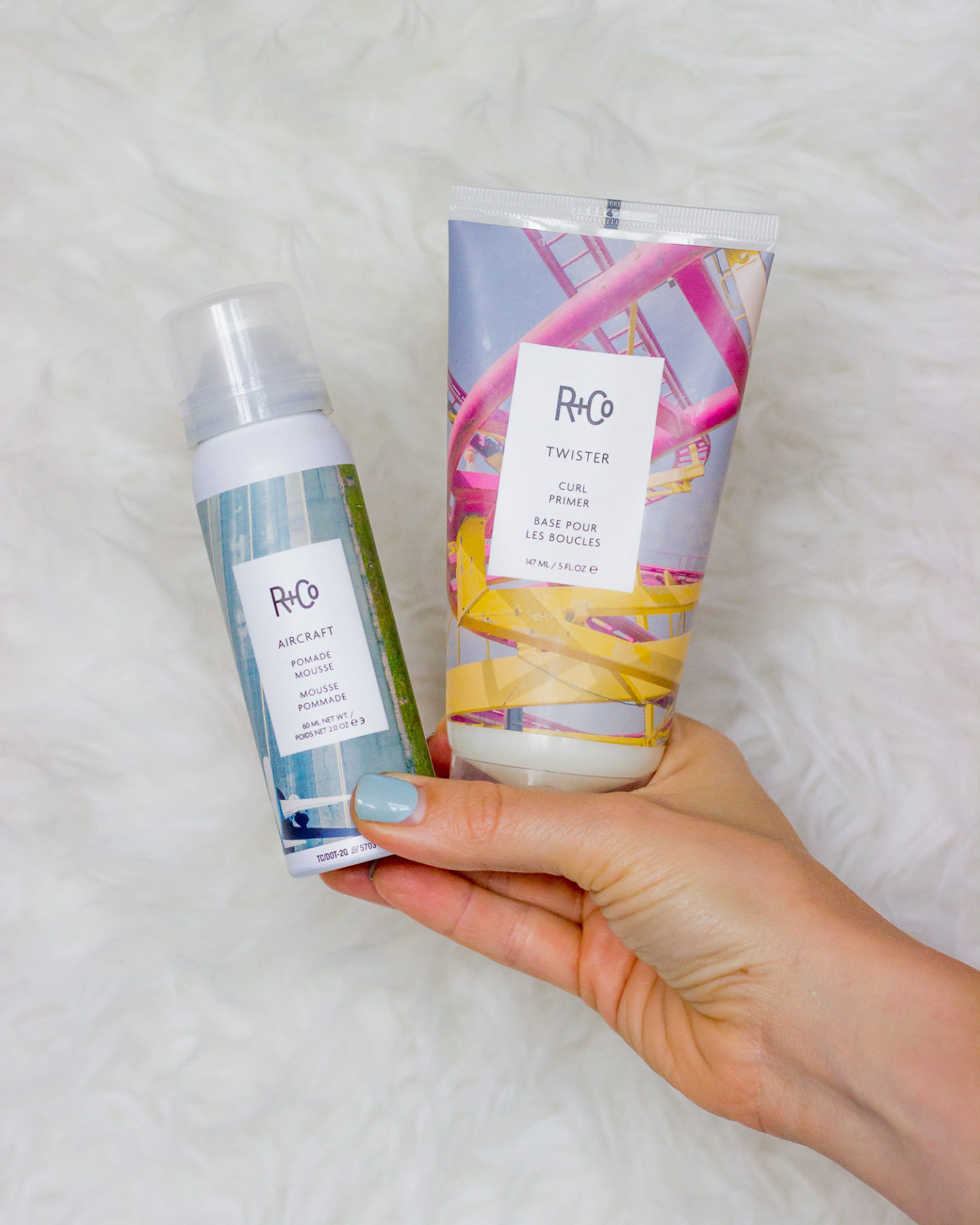 R+Co Curl Cream on Belle Meets World blog