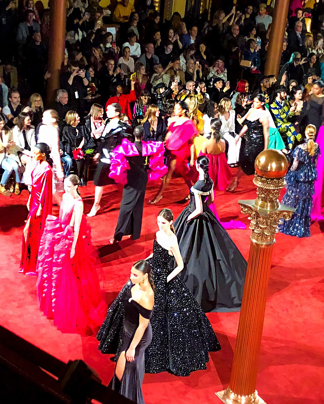 Christian Siriano New York Fashion Week Belle Meets World